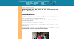 Desktop Screenshot of hautarzt-hoffmann.de